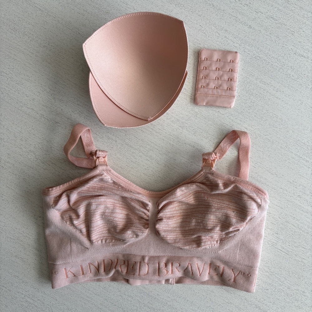 Kindred Bravely Sublime Hands-Free Pumping & Nursing Bra | Pink Heather